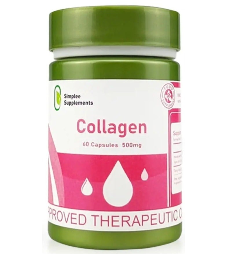 سيمبلى سبلمنتس سيمبلي مكمل كولاجين 60 كبسولة 500 مجم - Image 1